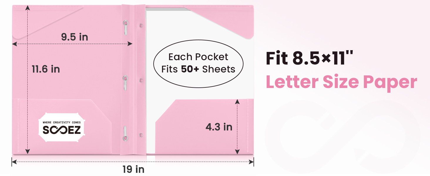 folders with pockets