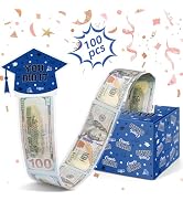 WenmthG 2025 Graduation Money Box for Cash Gift Pull - Graduation Gift - 100 Pack Surprise Box Ex...
