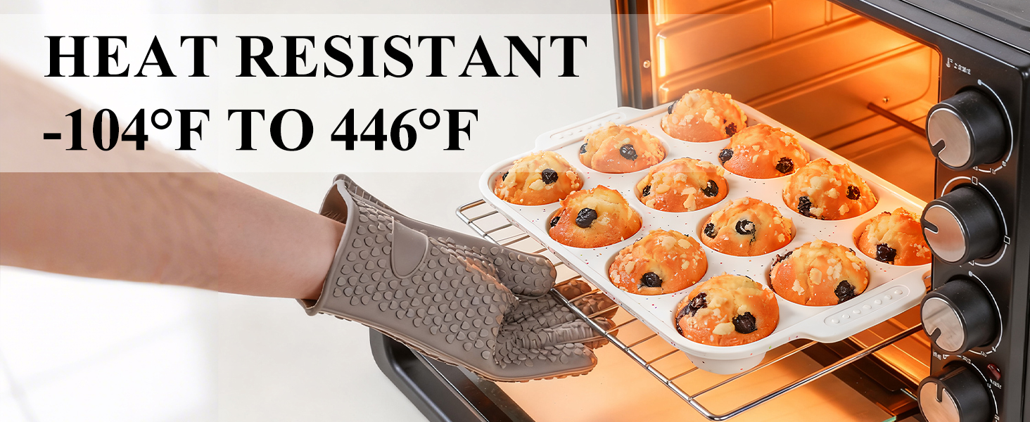 silicone muffin pan for baking