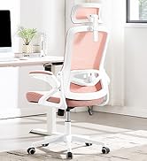 pink office chair