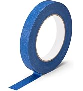 KICNIC Painter Tape, Blue Masking Tape 0.7 Inch x 60 Yard, 1 Roll Paper Craft Supplies, Removable...