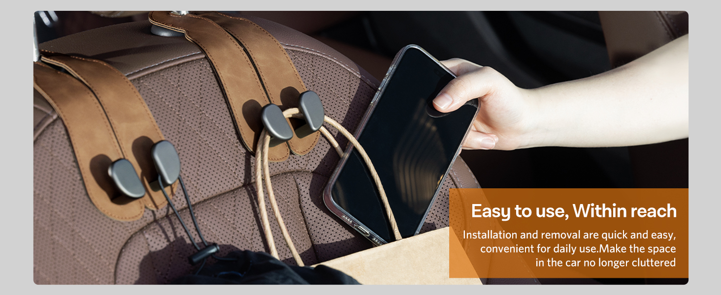 purse hook for car