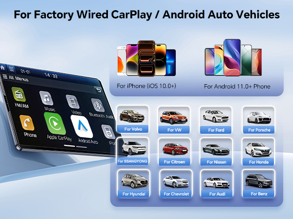 carlinkit mini ultra for factory wired cars for iphone and android phone carlink ultra 3