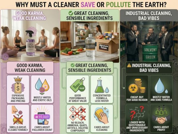 Why Must a Cleaner Save or Pollute?