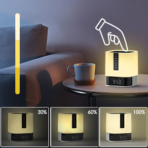 bluetooth speaker alarm clock support SD card and TF card