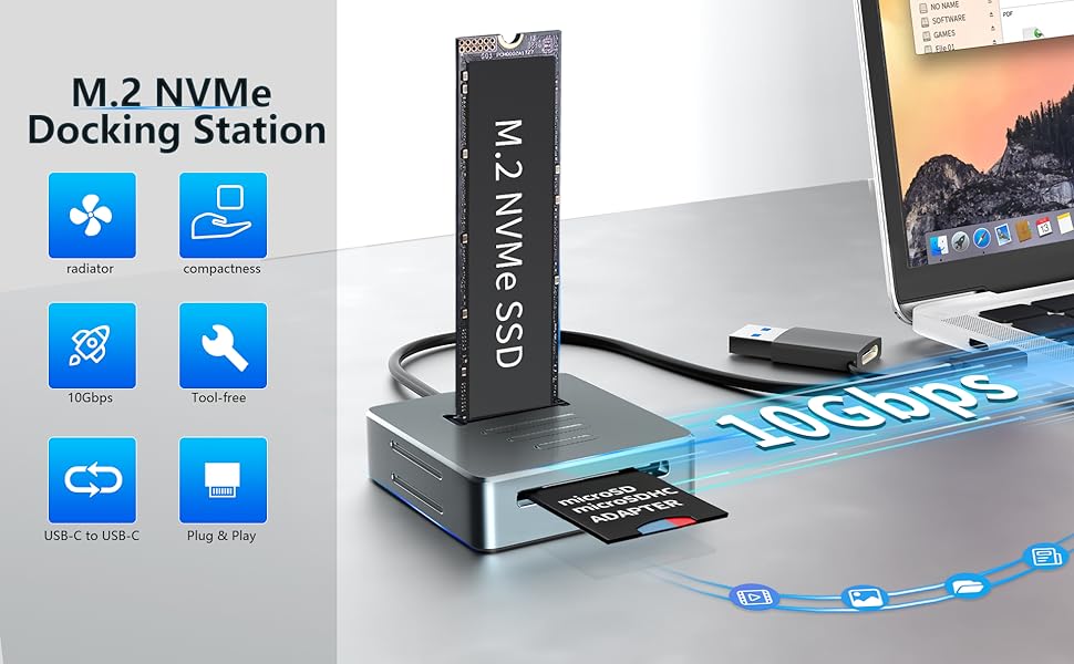M.2 NVMeDocking Station