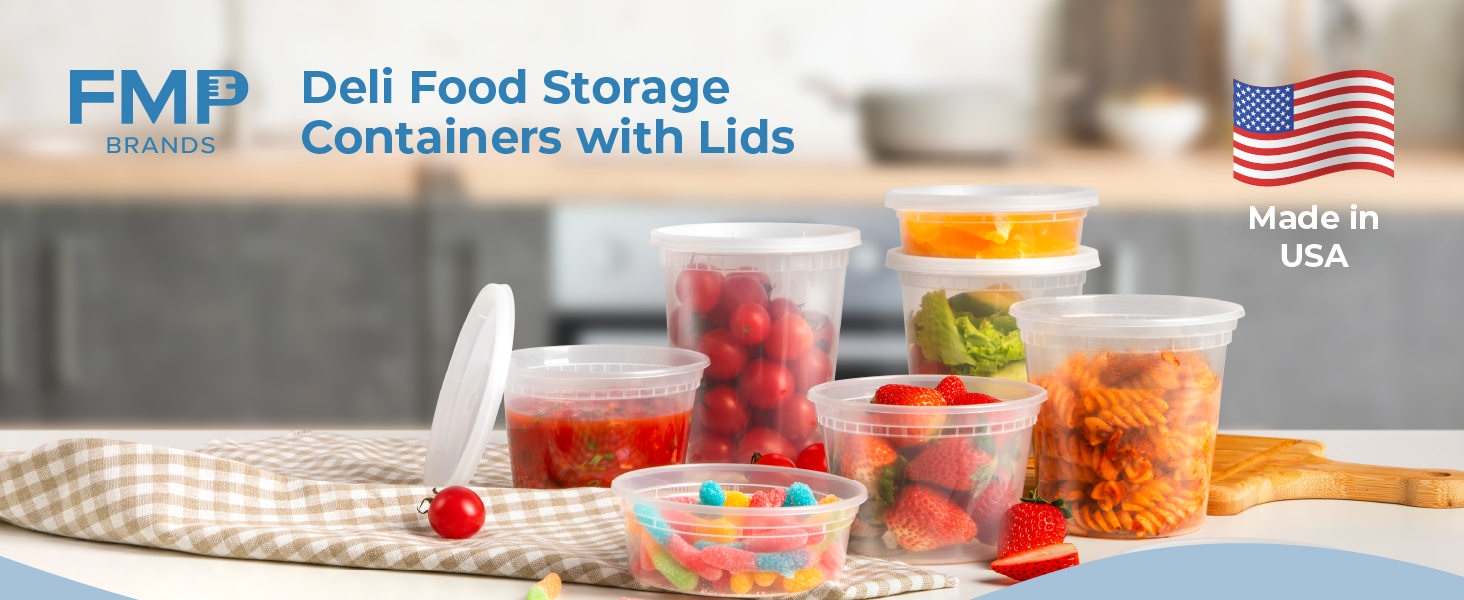 deli containers with lids