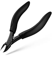 BEZOX Toe Nail Clippers for Thick Toenails for Seniors – Raised Cutting Edge Ingrown Toenail Clip...