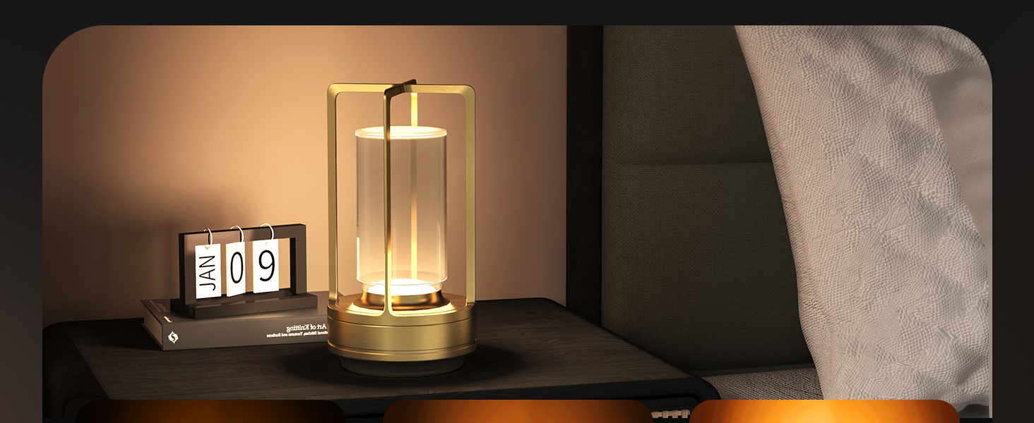 led table lamp cordless