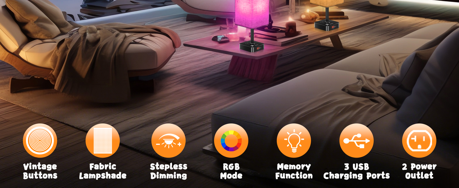 RGB Color Changing Lamp