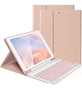 LAMA 10.2&10.5 Inch iPad Keyboard Case, Wireless Keyboard for 10.2&10.5 inch iPad (9th 2021/8th 2...