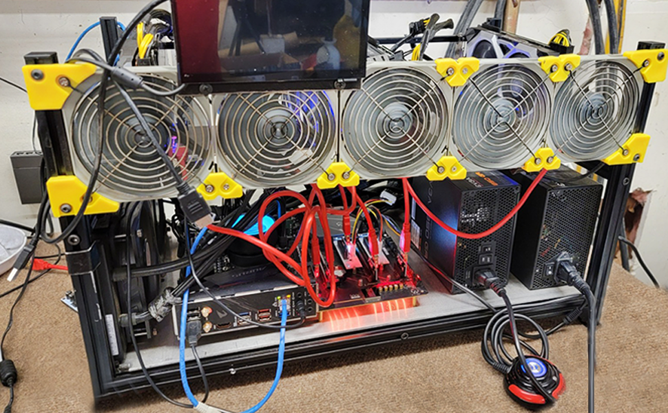 80mm fan grill