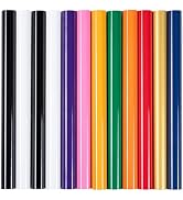 HTVRONT HTV Heat Transfer Vinyl -13 Pack HTV Vinyl Sheets, 12" x 10" Iron on Vinyl for T Shirts, ...