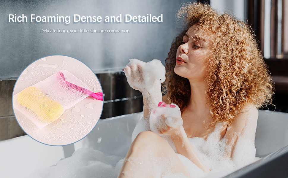 RICH FOAMING DENSE AND DETAILED