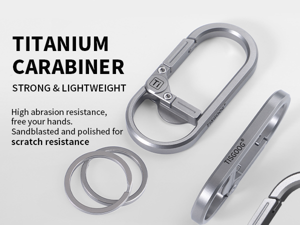 Titanium Keychain