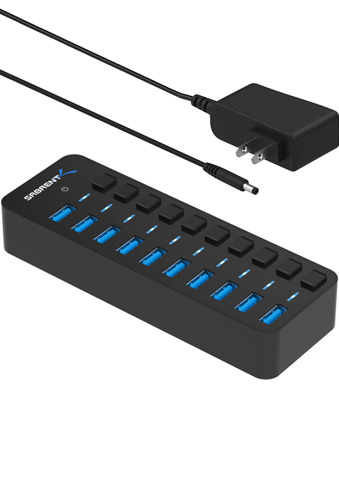 10 port USB Hub