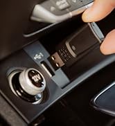 Quad Lock Wireless Car Adapter for Apple CarPlay & Android Auto - Plug & Play USB for Cars with W...