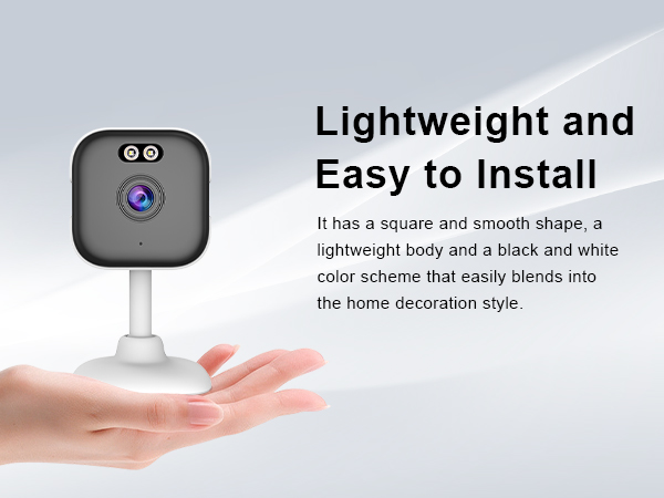 5Ghz Mini WiFi Camera 2K, Indoor Home Security Cameras for Baby/Elder/Dog/Pet Camera with Phone app