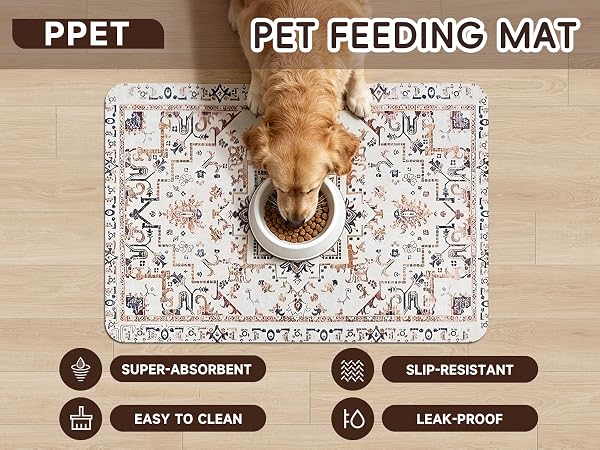 pet eating mat