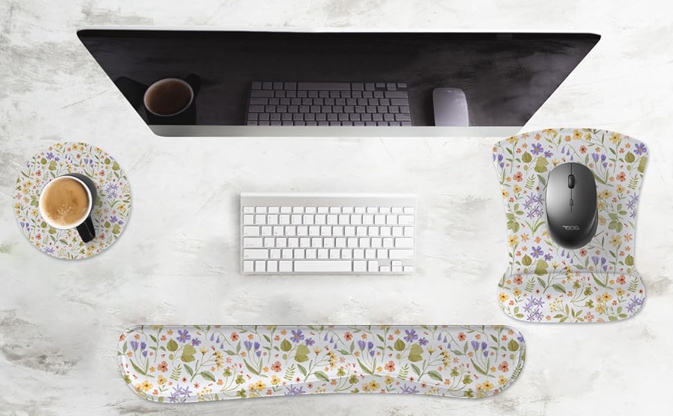ergonomic design mouse pad wrist rest