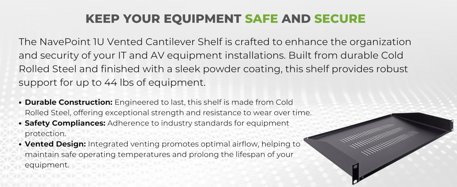 NavePoint Cantilever Shelves