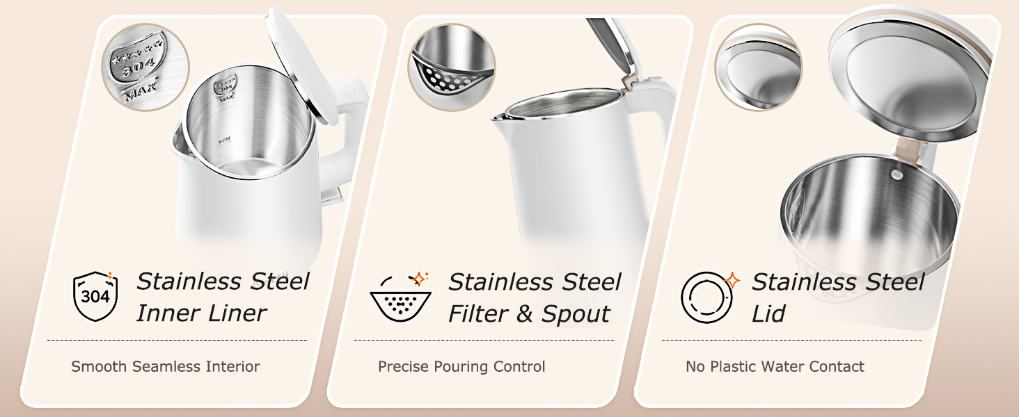 Auto Shut-Off & Boil-Dry Protection