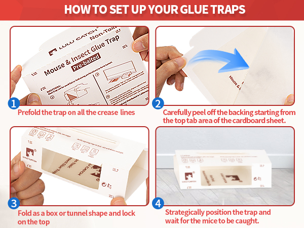 Adhesive Bug Catcher, Rat & Rodent Sticky Trap