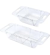 Sorgion Collapsible Colander Over Sink Expandable Sink Strainer Basket for Kitchen, Ideal for Was...