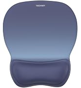 TECKNET Gel Mouse Pad with Wrist Rest, Ergonomic Office Mousepad with Wrist Support - Non-Slip & ...