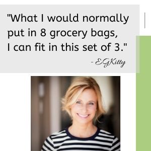 sturdy hold a lot of groceries
