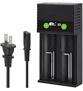 18650 Battery Charger,21700 Battery Charger for 3.7 Volt Rechargeable Li-ion Battery 18650 26650 ...