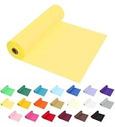 JHDZDHY 54 Inch X 100 Feet Plastic Table Cover Roll Premium Disposable Plastic Tablecloth for All...