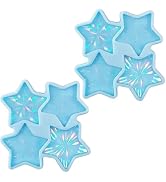 2Pcs Blue Star starewelry Casting Mold,Holographic Star Resin Mold Phone Hand Grip Silicone Mold,...