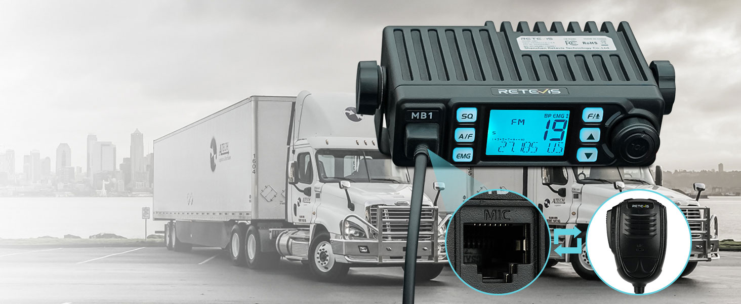 CB radio long range cb mobile radio truck cb radio cb two way radio