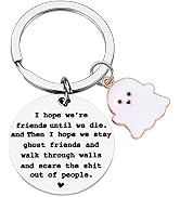 PLwelth Funny Keychain Friend Keychain for Women Men Cute Keyring for Soul Sister Gifts for Her H...