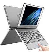 Touchpad Keyboard Case for iPad 10.2 9th/8th/7th Gen, Keyboard Case for iPad 9th Generation/8th/7...