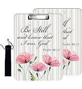 Plastic A4 Clipboard and Flannel Pen Bag Combination, Low Profile Metal Clip, Decorative, Office,...