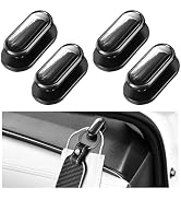 Wevdn 4 PCS Car Mini Hook, Fashion Multifunctional Wall Hanging Hooks, Durable Strong Self-Adhesi...