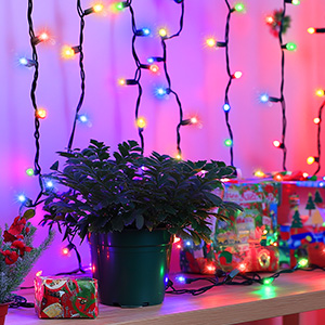 FFZZKJ 8 Modes Christmas String Lights Battery Operated