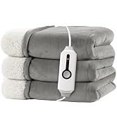 RALYSUN Electric Heated Blanket Full Size 72