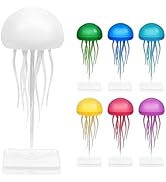 KOAPHEON Jellyfish Lamp Intelligent Voice Controlled Jellyfish Light Dynamic Touch Foot RGB Color...