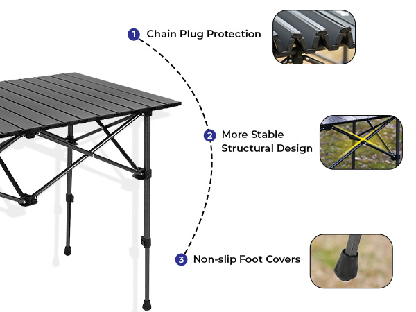 camping table folding camp portable foldable that black fold up lightweight aluminum picnic table