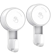 LUXEAR Suction Hooks Powerful Vacuum Suction Shower Hook- Heavy Duty Hangers Waterproof Wall Hook...