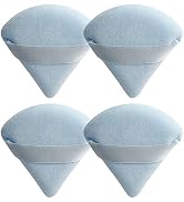 Powder Puff, Puff Blender for Makeup, WSYUB Makeup Setting Powder Puff Pad, 4pcs, Blue