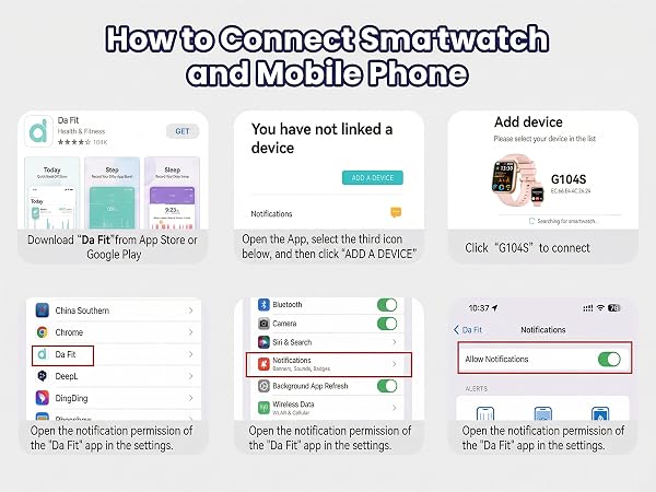 How to Connect Smartwatch and Mobile Phone