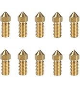 WINSINN 3D Printer M5 Nozzle 0.4mm, Premium Brass, Compatible with AnkerMake M5/M5C Hotend Extrud...