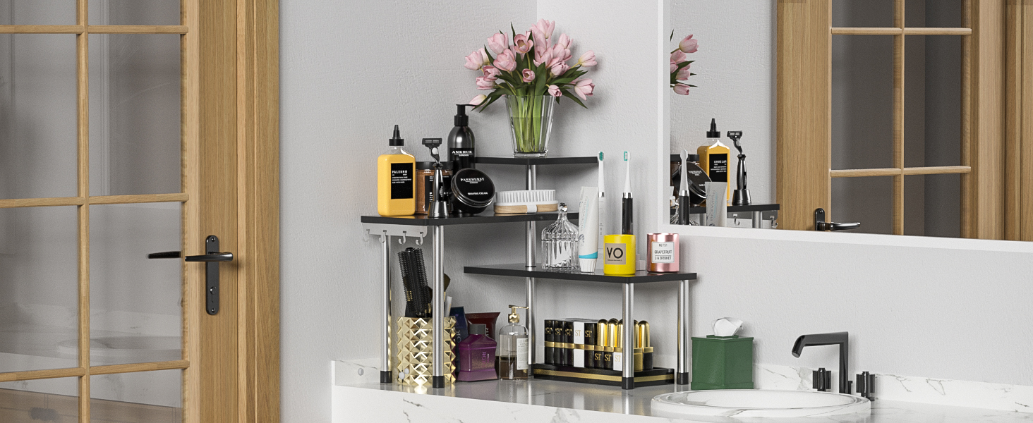 bathroom countertop organizer