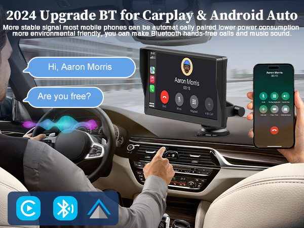 Wireless Carplay Screen for Car