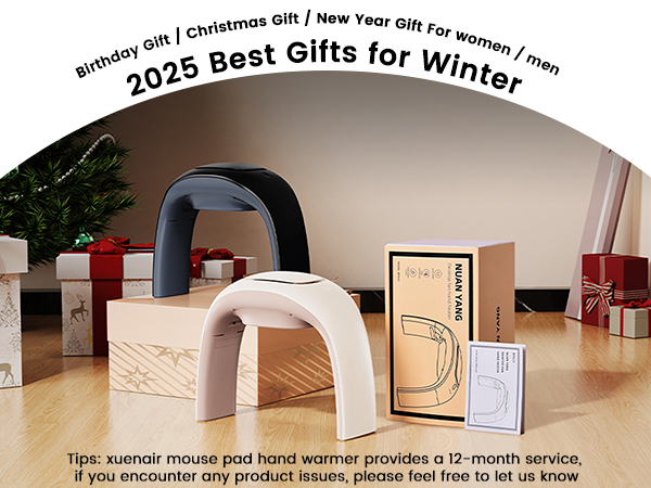 xuenair heated mouse pad hand warmer is 2025 best gifts for winter like birthday charistmas