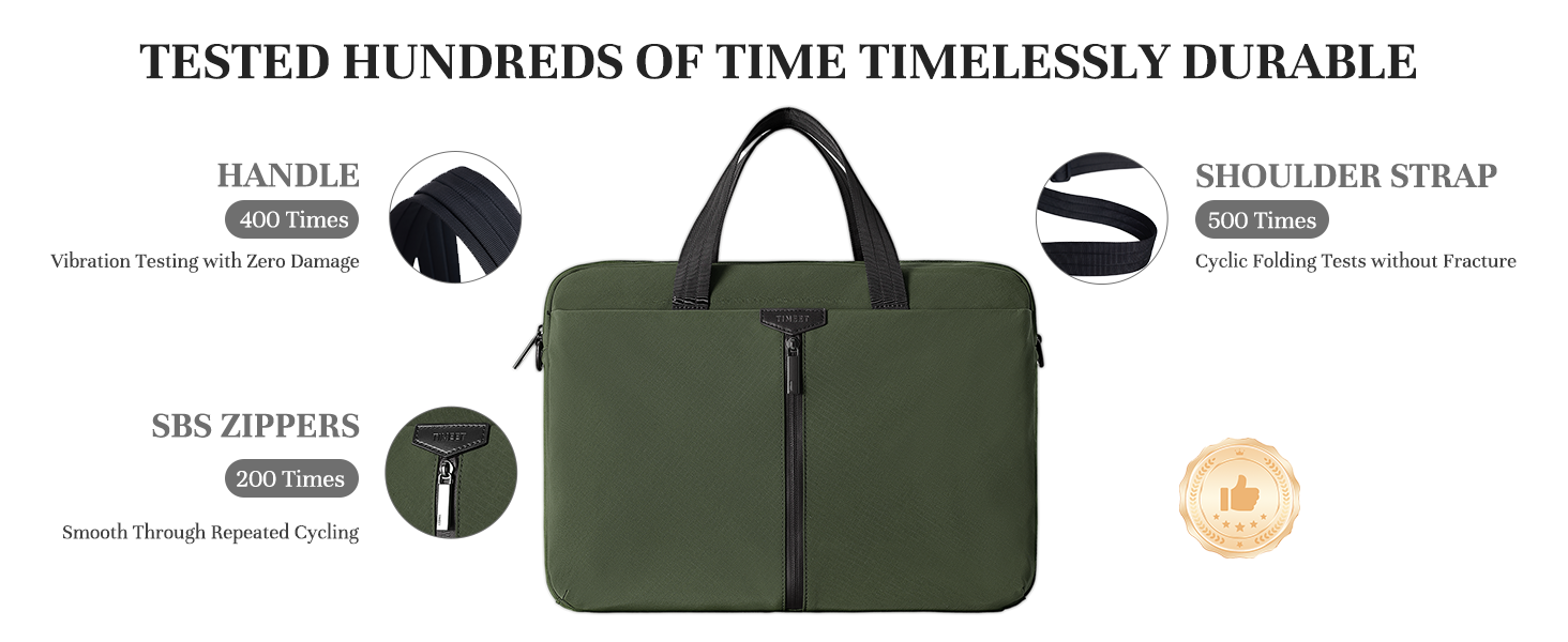 Timeet 17.3 Inch Laptop Bag for Men Women